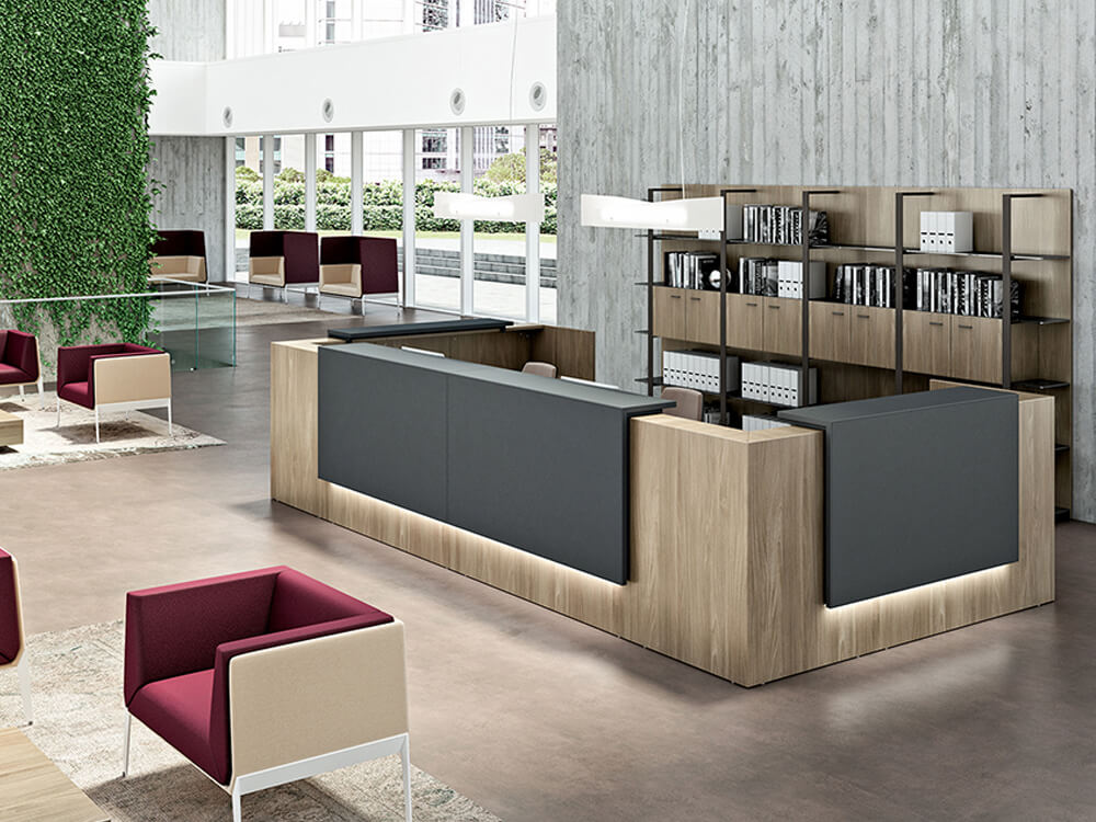 Boone – U-Shaped Modular Reception Desk