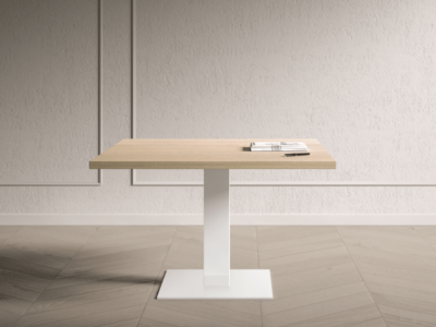 Elegante 6 – Square Top Meeting Table Main Image (1)