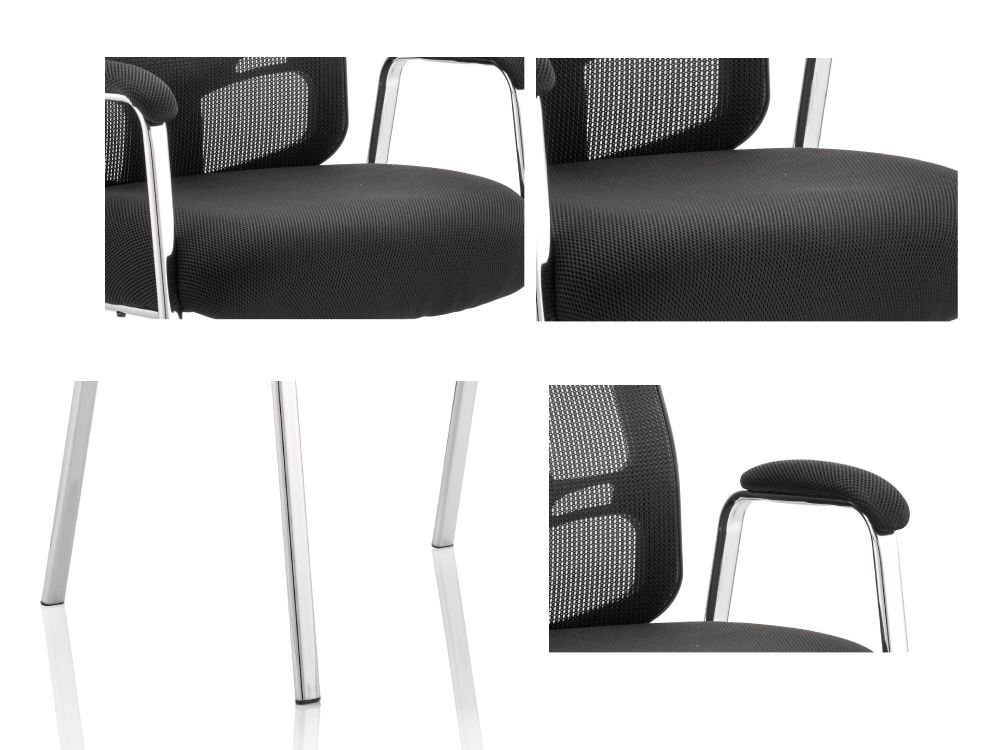 Oregon – Straight Chrome Leg Visitor Chair With Mesh Back 04 Img (1)