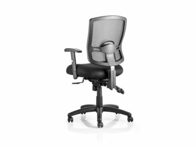 Oregon 3 – Black Operator Office Chair with Mesh Back