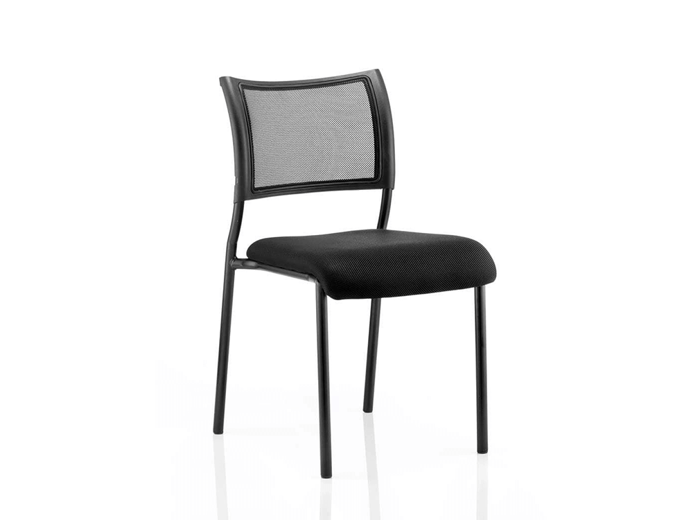 Dale – Mesh Back Visitor Chair Black Withoutarms Black