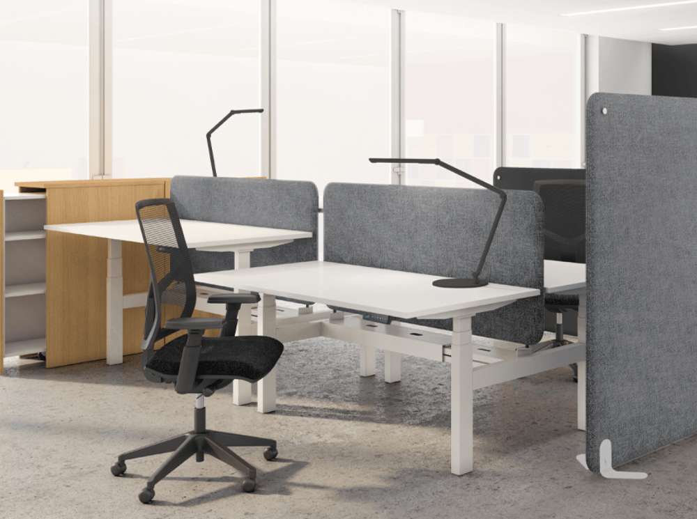 Alfio 1 – Workstation For 2, 4 And 6 People With Electric Height Adjustment 04 Img