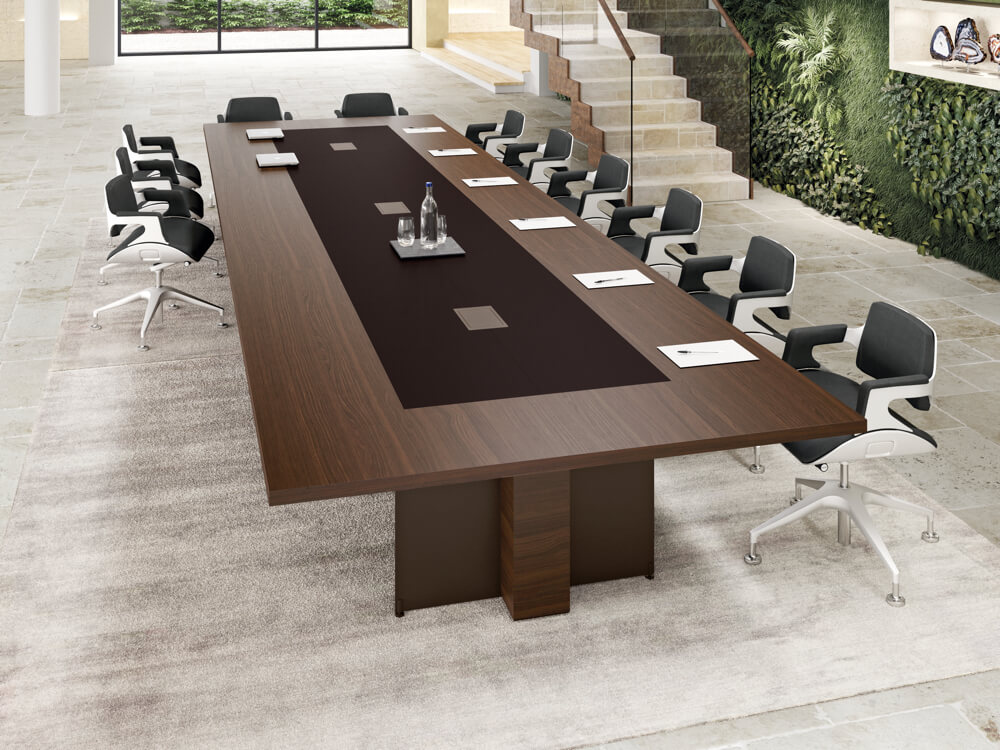 Antioch 1 Rectangular Shape Meeting Room Table With Modesty Panel