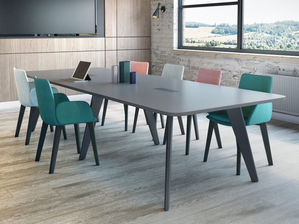 Leone – Square And Rectangular Shaped Meeting Tables 1