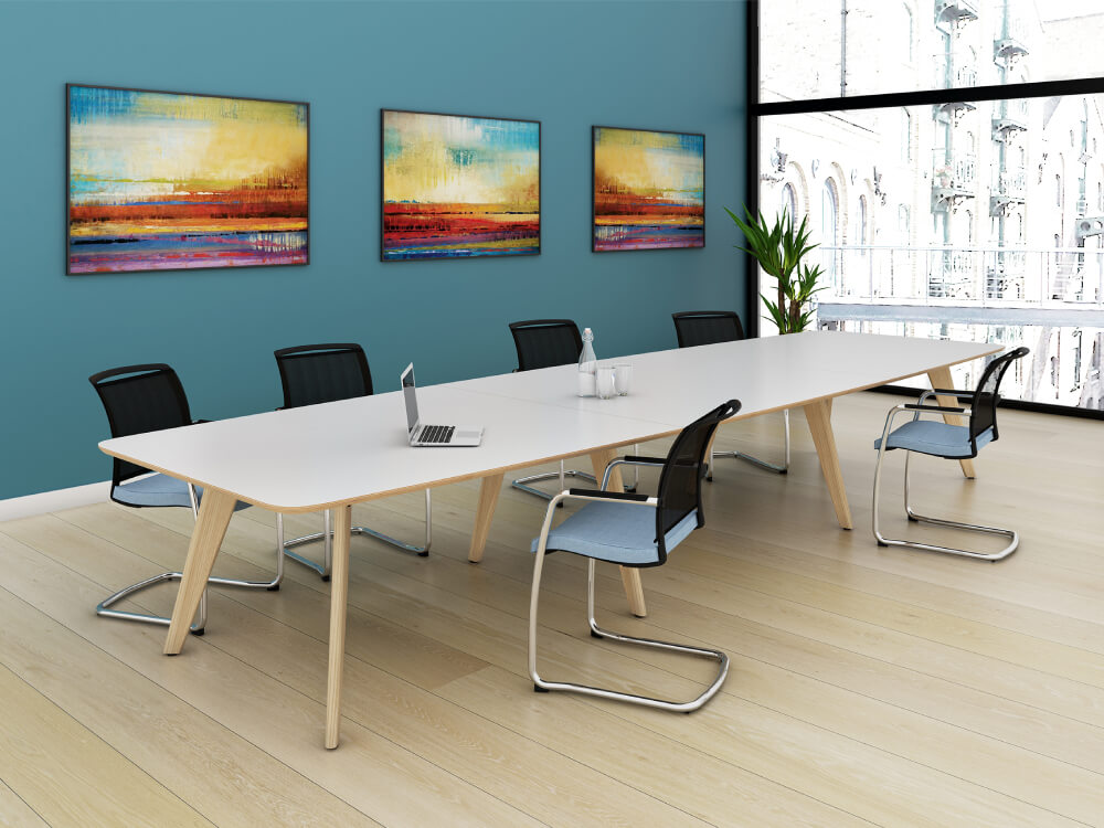 Leone – Square And Rectangular Shaped Meeting Tables 3