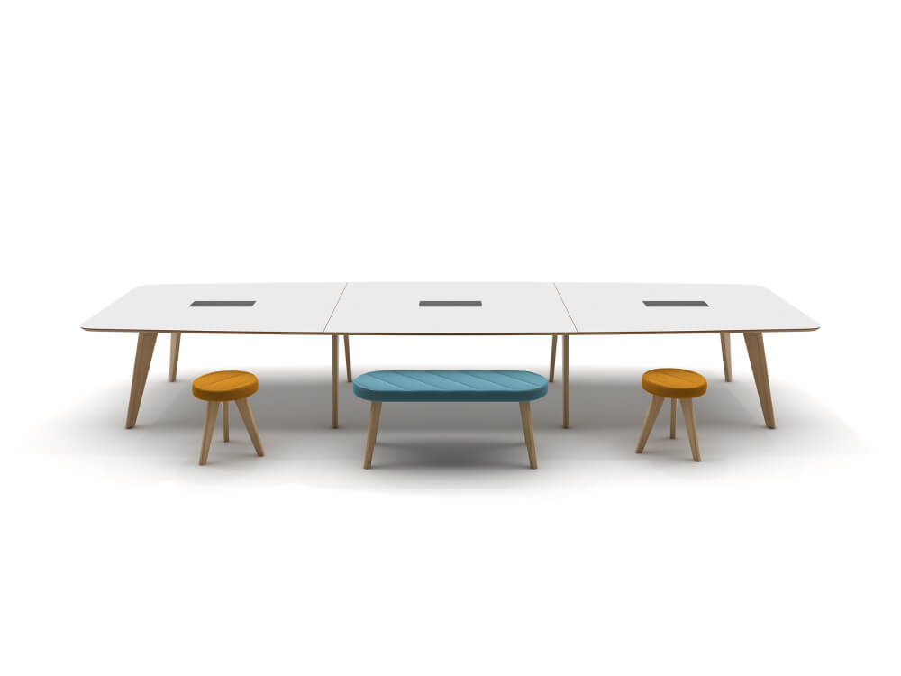 Leone – Square And Rectangular Shaped Meeting Tables 5