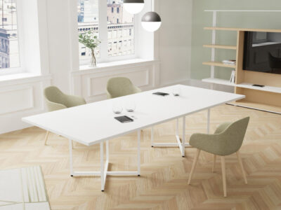 Lucan 6 Rectangular Meeting Room Table 1