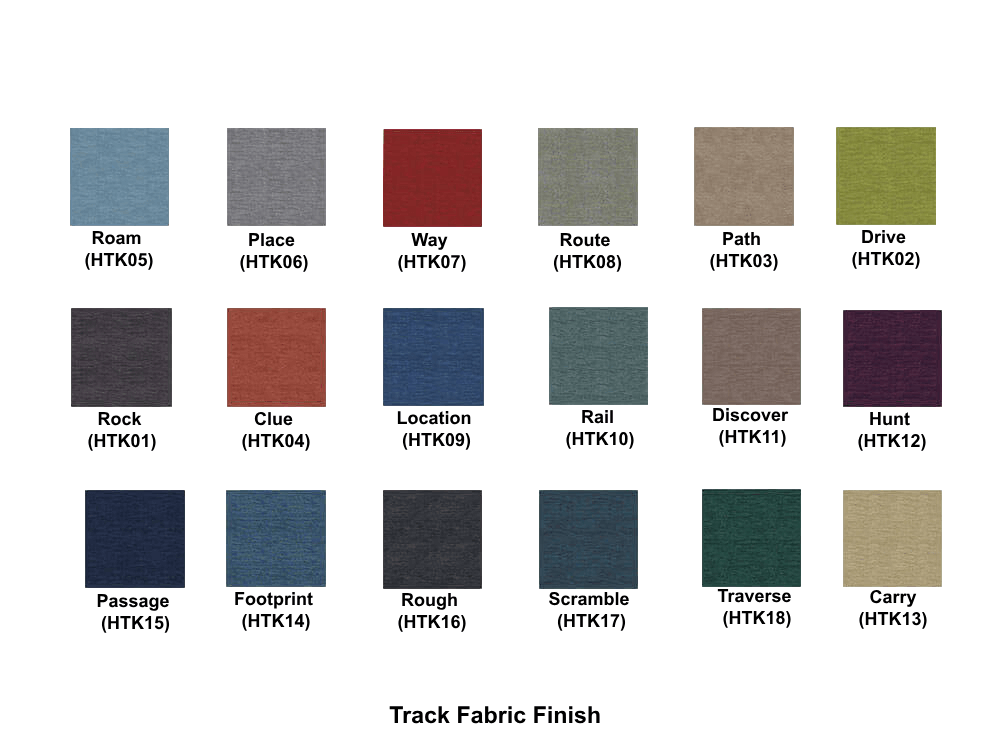 Ca Track Fabric Finish