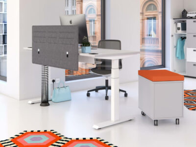 Eadric – Height Adjustable Operational Desk With Optional Modesty Panel & Pedestal 3