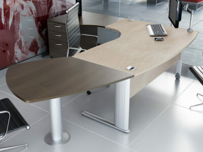 Eder – Executive Desk With Optional Meeting Ends 2