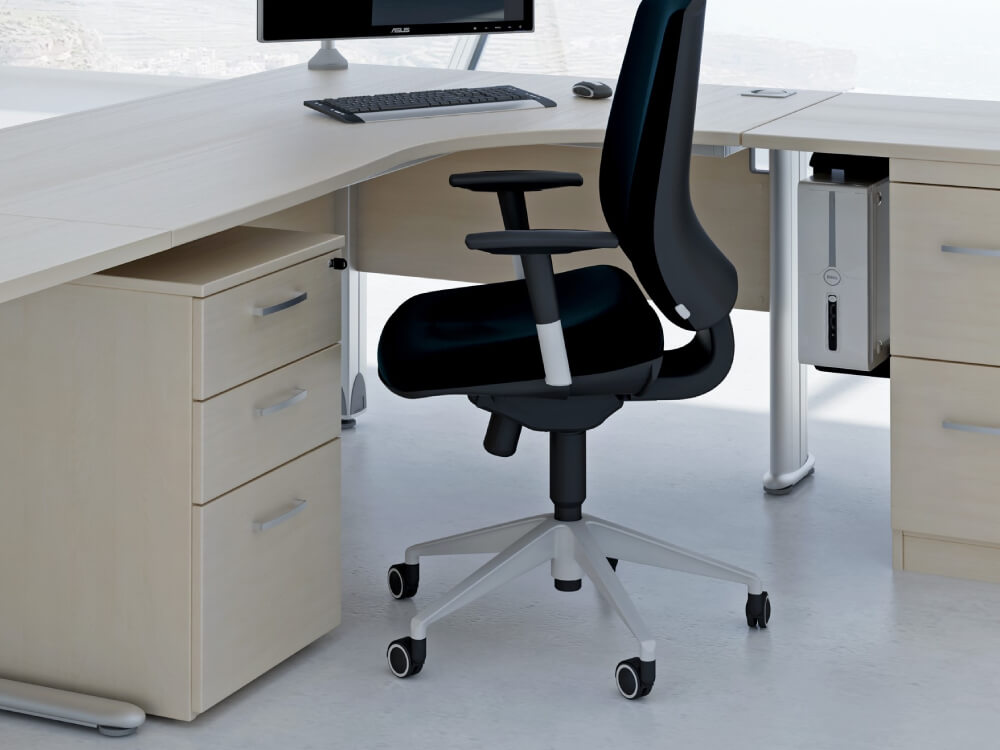 Eder – Executive Desk With Optional Meeting Ends 3