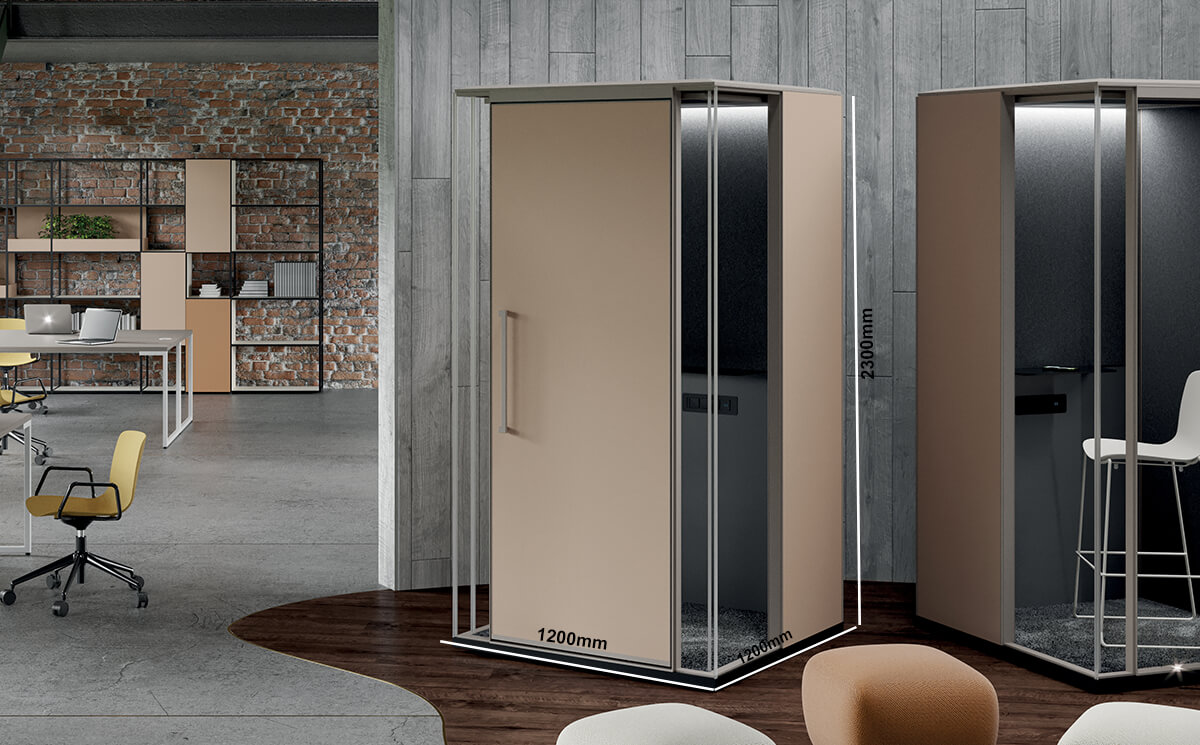 Ujal–private Phone Booth With Acoustic Features Size Image