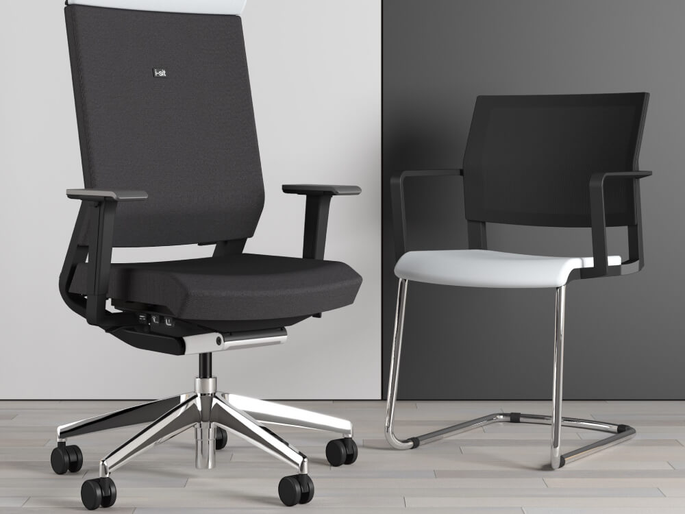 Ezel – Task Chair With Optional Arms And Headrest 1