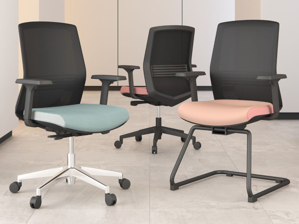 Grazia – Task Chair With Optional Arms 5