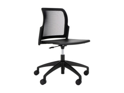 Silvio Task Chair With Optional Arms And Writing Table 15
