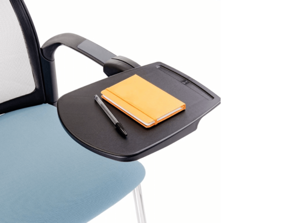 Silvio – Task Chair With Optional Arms And Writing Table 6