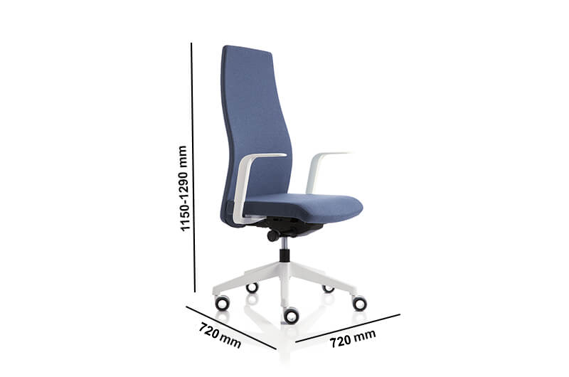 Clifton – High Backrest Executive Chair With Multiple Armrest Size