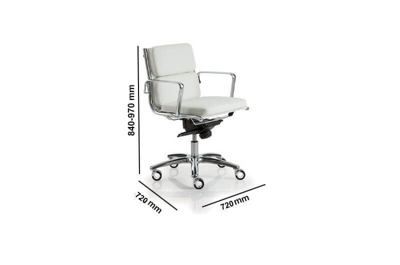 Raimona 1 – Medium And High Backrest Executive Chairs Sketch