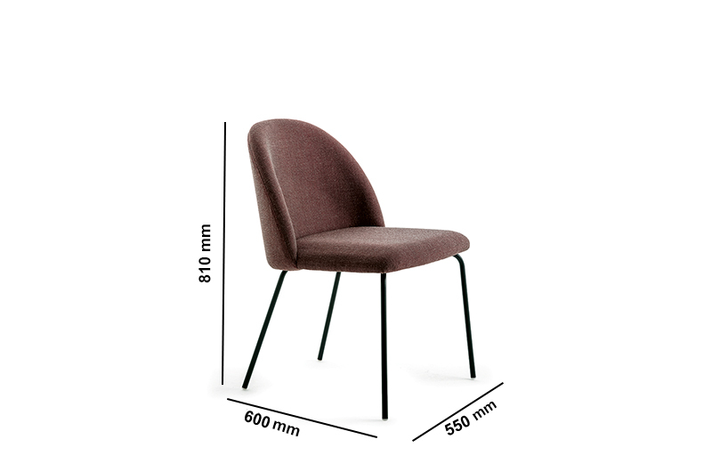 Bianca – Soft Seating Visitor Chair Size