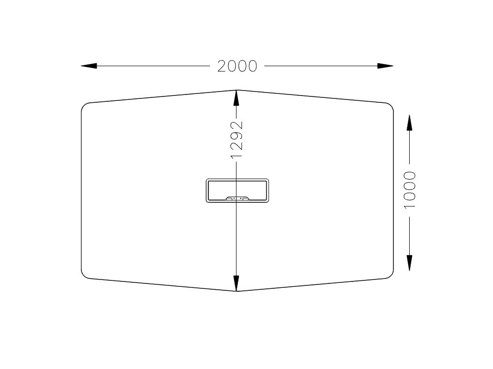 Adelmo 2 – Barrel Shape Meeting Table One Top 1