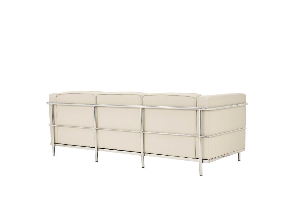 Birdie One Two And Three Seater Sofa With Stainless Steel Frame Ivory 11