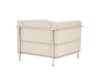 Birdie One Two And Three Seater Sofa With Stainless Steel Frame Ivory 3