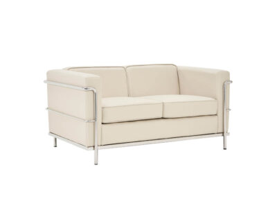 Birdie One Two And Three Seater Sofa With Stainless Steel Frame Ivory 5