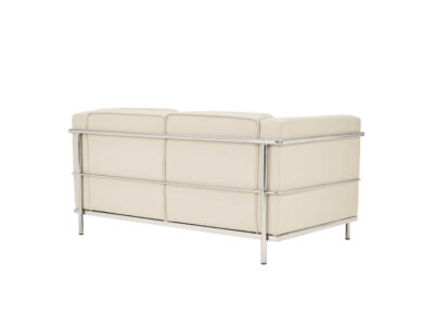 Birdie One Two And Three Seater Sofa With Stainless Steel Frame Ivory 7