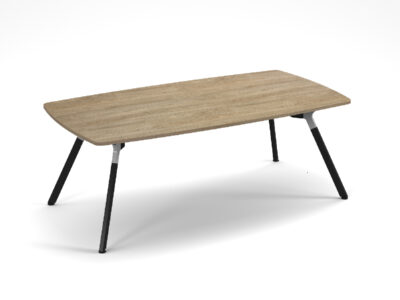 Amaro 1 Round, Square And Rectangular Meeting Table With A Frame Legs 7