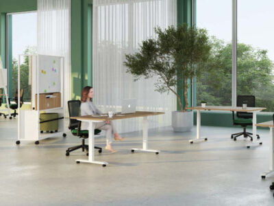 Alfio 1 – Standalone Electric Height Adjustable Executive Desk 1