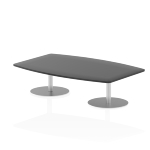 Alonzo Round, Square, Rectangular, D End And Barrel High Gloss Meeting Table With Multiple Height Sketch 7