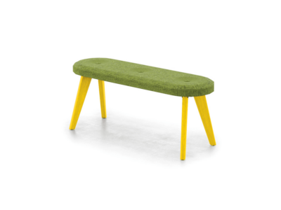 Cirocco 3 – Bench With Oak Ral Legs