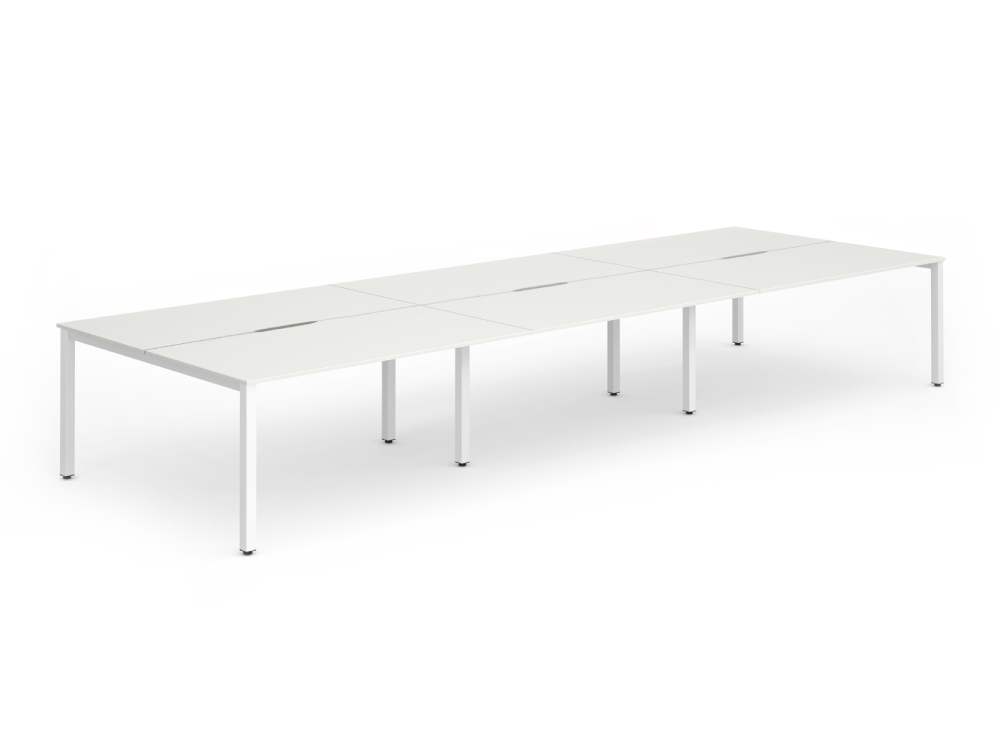 Ecidro – Operators Office Desk With Post Leg For 2 ,4 And 6 Person 10