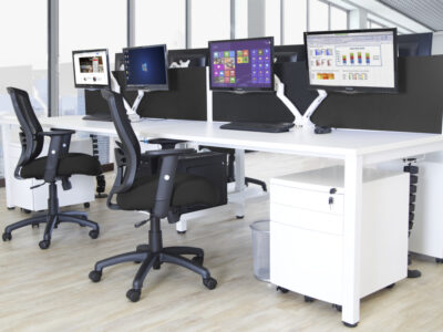 Ecidro – Operators Office Desk With Post Leg For 2 ,4 And 6 Person 6