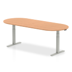 D End Shaped Height Adjustable Table (6 and 8 Persons)