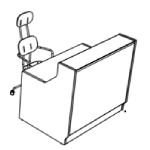 L1256 x D824 x H1105 + 1 Chair