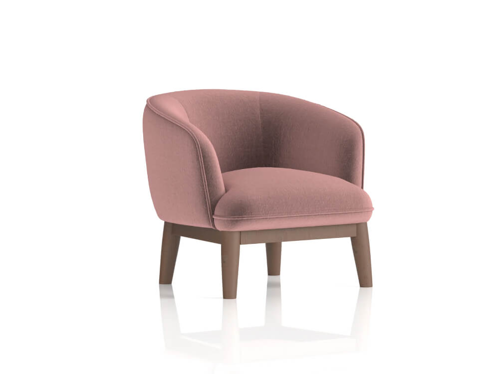 Pasquale Armchair With Wooden Leg 4