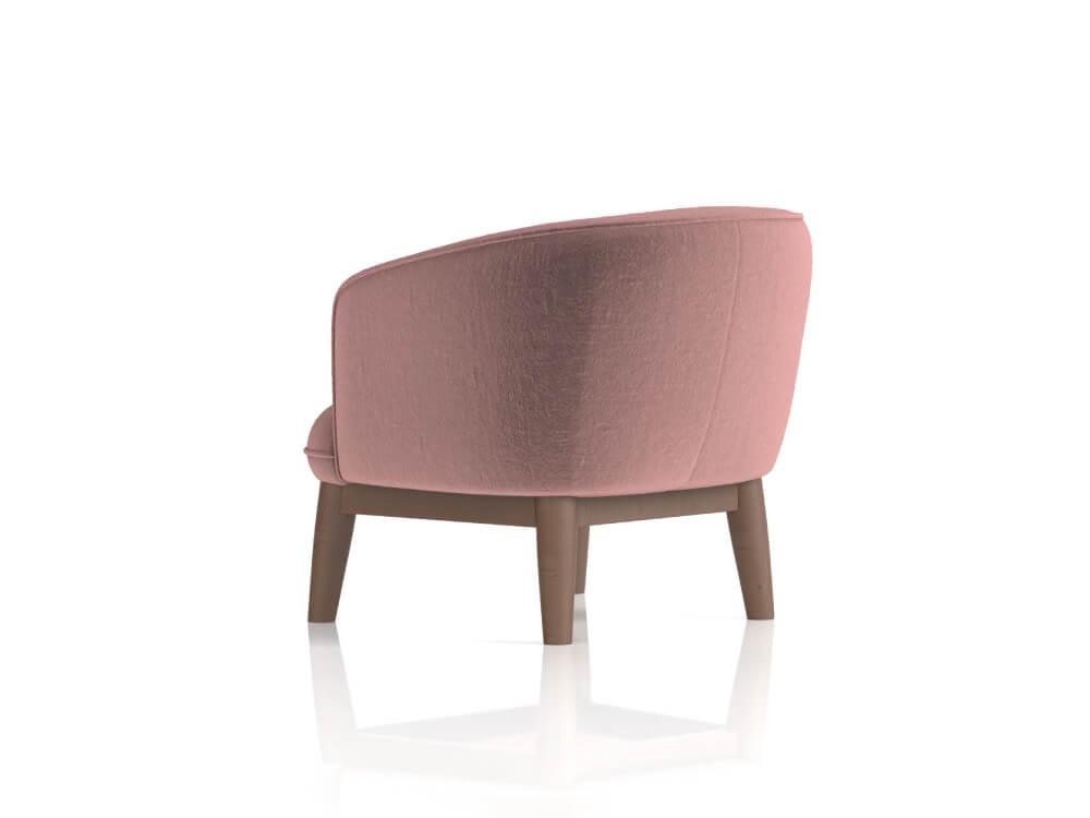 Pasquale Armchair With Wooden Leg 8