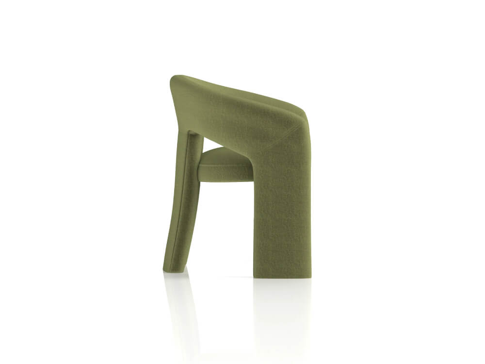 Pasquale Forest Green Desinger Armchair 10