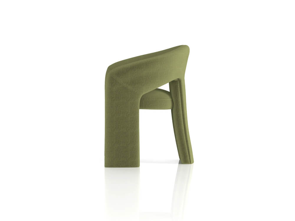 Pasquale Forest Green Desinger Armchair 6