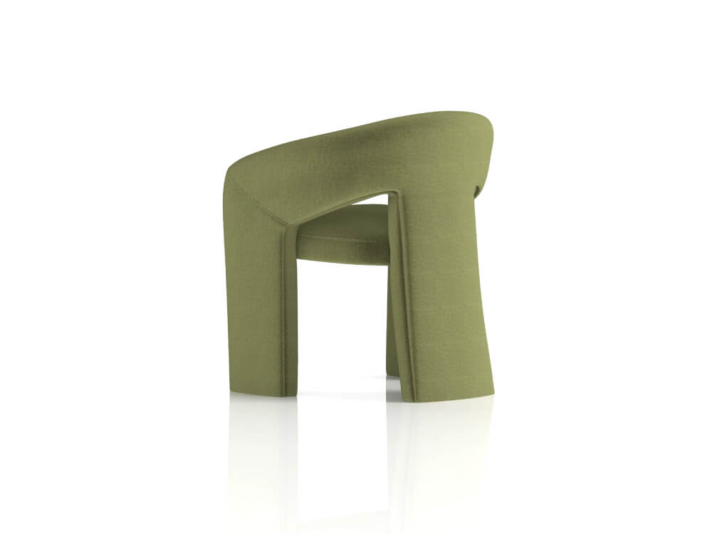 Pasquale Forest Green Desinger Armchair 7