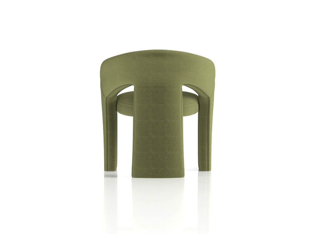 Pasquale Forest Green Desinger Armchair 8