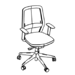 Ragni – Office Chair With Mesh Backrest