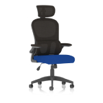 Sofia 1 – Task Operator Mesh Back Fabric Seat With Headrest Sketch 2