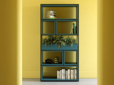 Feb Bookcase With Optional Cubby Unit And Plant Box 2