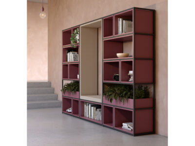 Feb Bookcase With Optional Cubby Unit And Plant Box 3