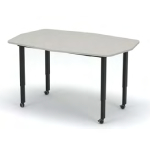 Small Table with Castors Leg (6 and 8 Persons)