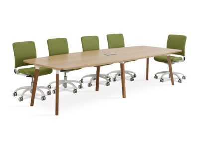 Leah Round, Rectangle And Barrel Shaped Meeting Tables 01 Img