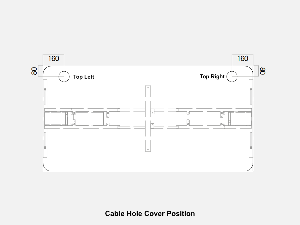 Nuvalia Cable Hole Cover Position