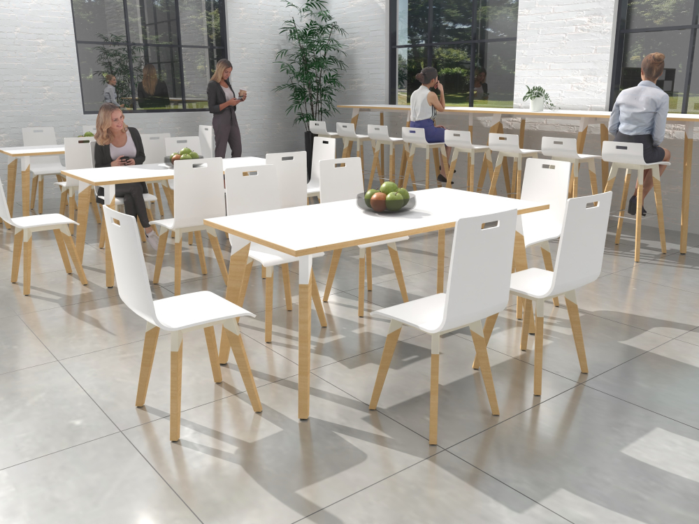 Ugo 1 – Rectangular Shaped Meeting Table 4